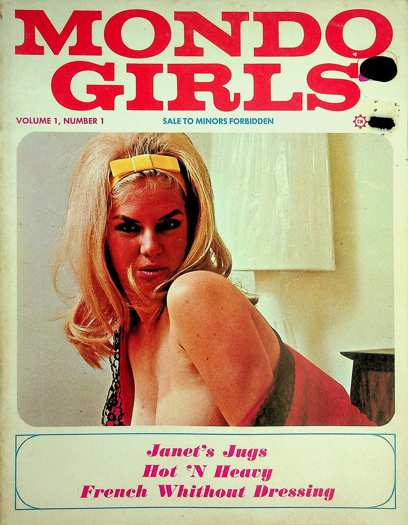 Mondo Girls Magazine  Janet's Jugs Hot 'N Heavy  vol.1 #1 1960's   050726lmp
