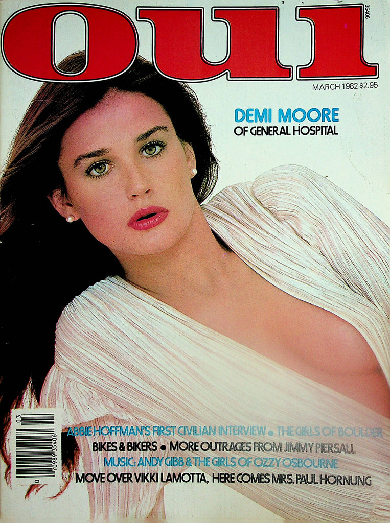 Oui Magazine  Demi Moore Of General Hospital  March 1982   032625lm-p