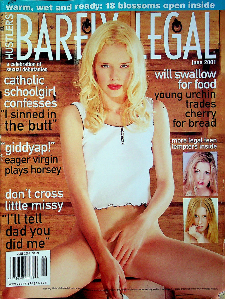 Hustler's Barely Legal Magazine Rayanne & Sheila June 2001 083023RP