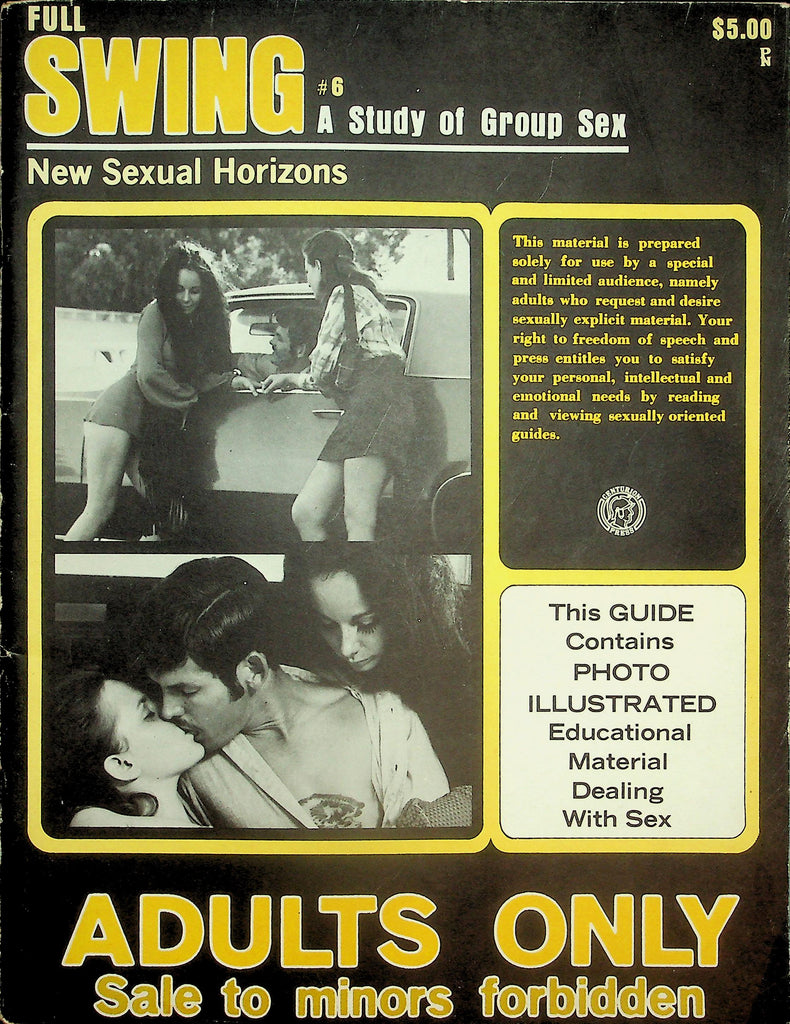 Full Swing Illustrated Magazine   A Study Of Group Sex - New Sexual Horizons   #6  May 1972   052626lmp-GSC