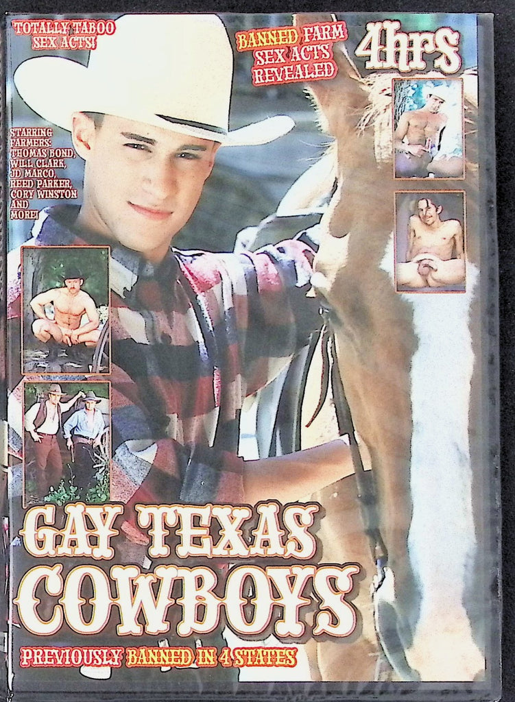 Gay Texas Cowboys 4 Hour Gay DVD Barracuda Bites 111725AKDVD