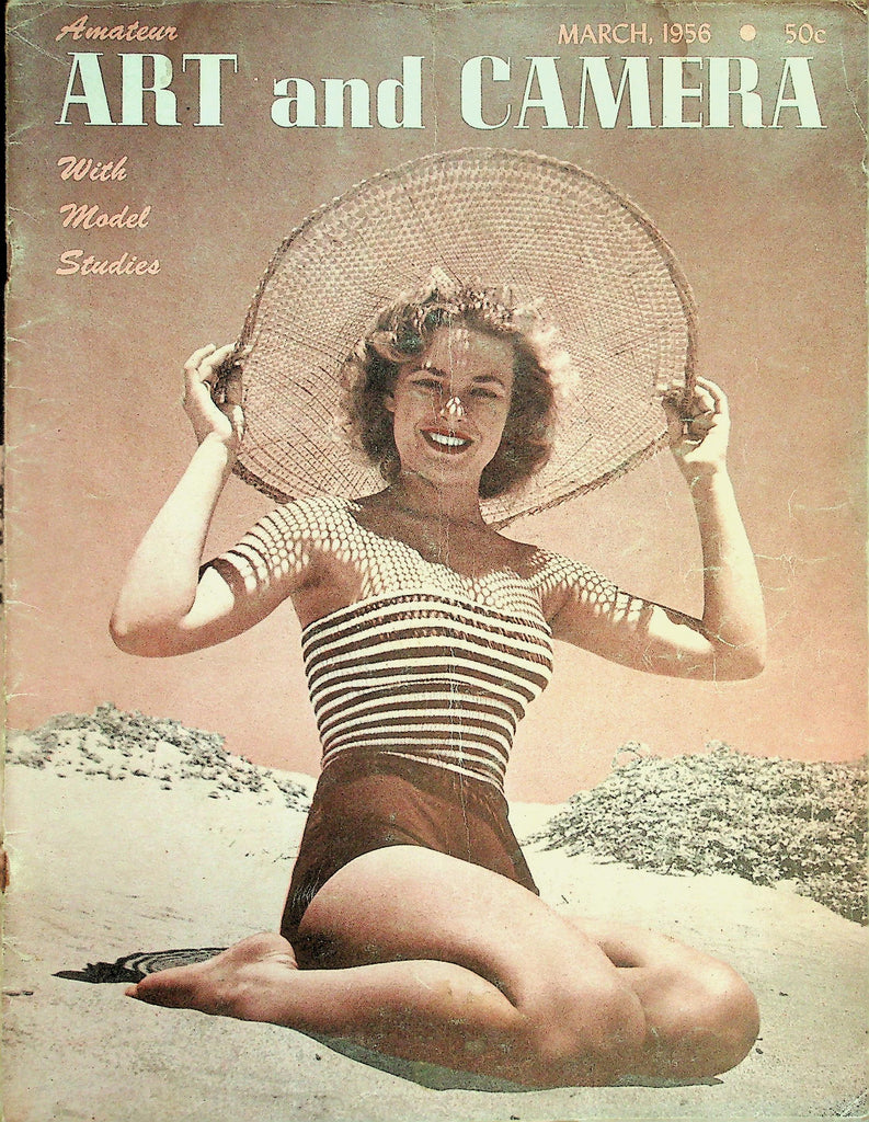 Amateur Art and Camera With Model Studies Magazine  Betty Page  March 1956     102126lmp-GSC