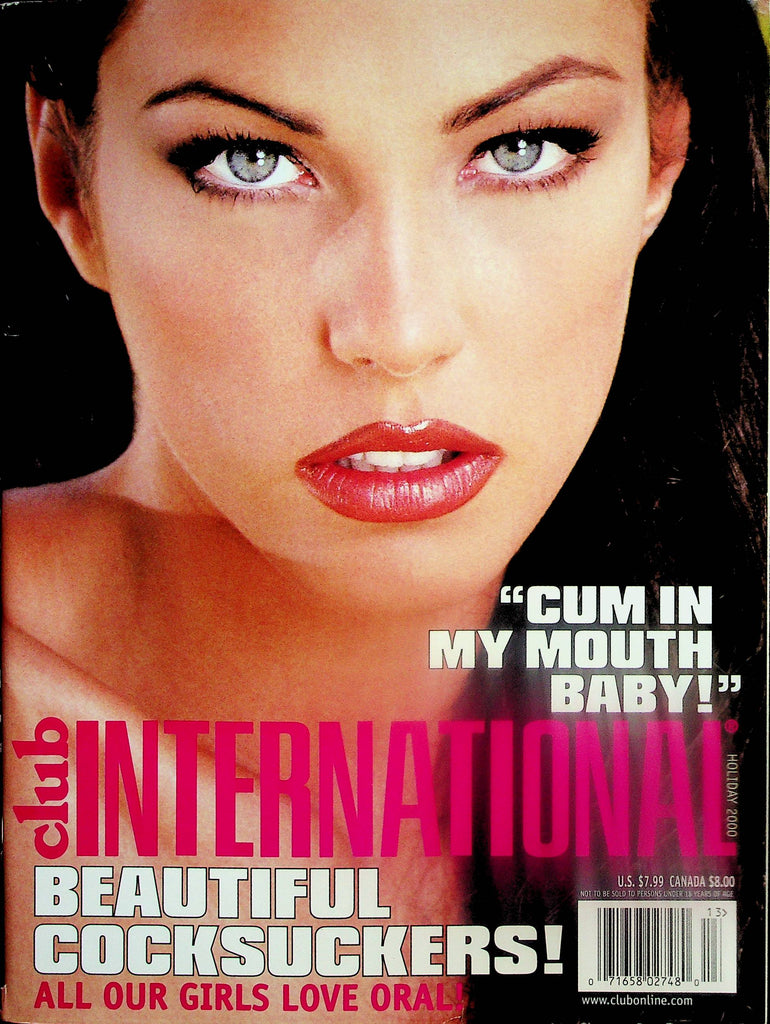 Club International Magazine  Covergirl Carrie  / Girls Love Oral!  Holiday 2000     062025lm-p