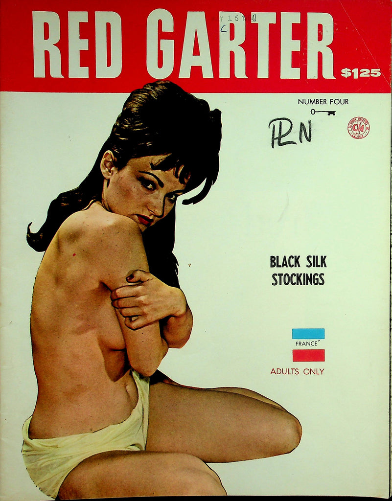 Red Garter Magazine  Black Silk Stockings  #4 1963    090526lmp-GSC