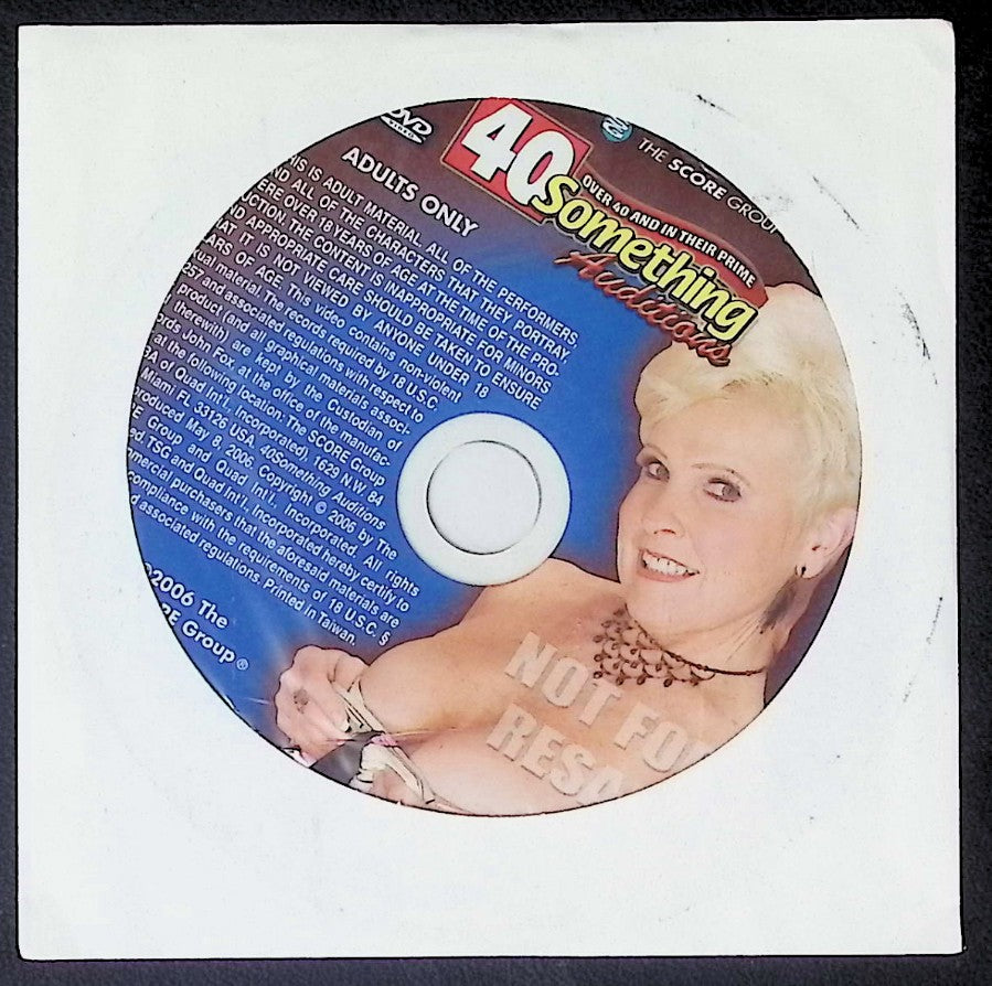 40 Something Auditions Adult DVD Score Group 121725AKDVD-B1