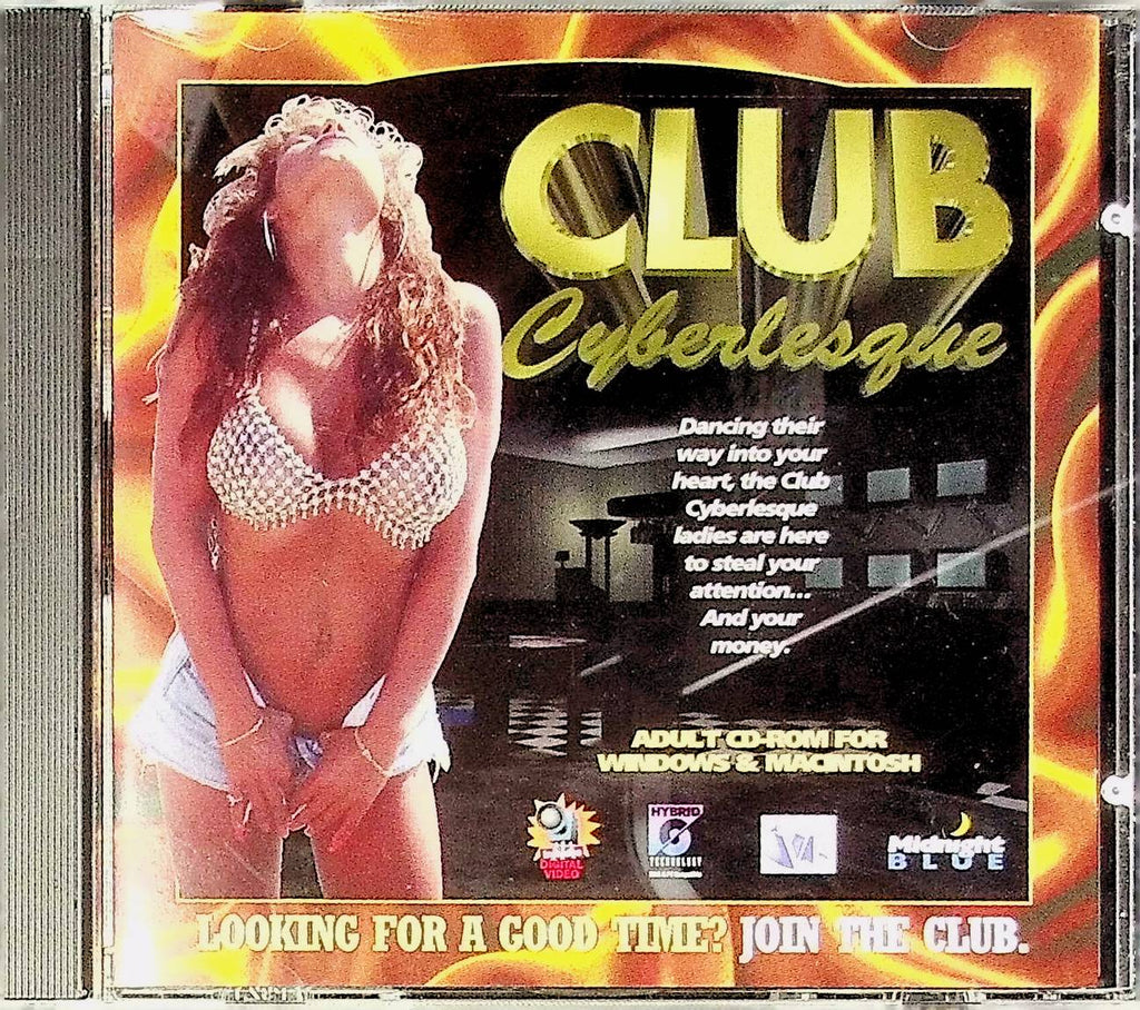 Club Cyberlesque CD-Rom Windows & Macintosh Midnight Blue 050224tsdvd
