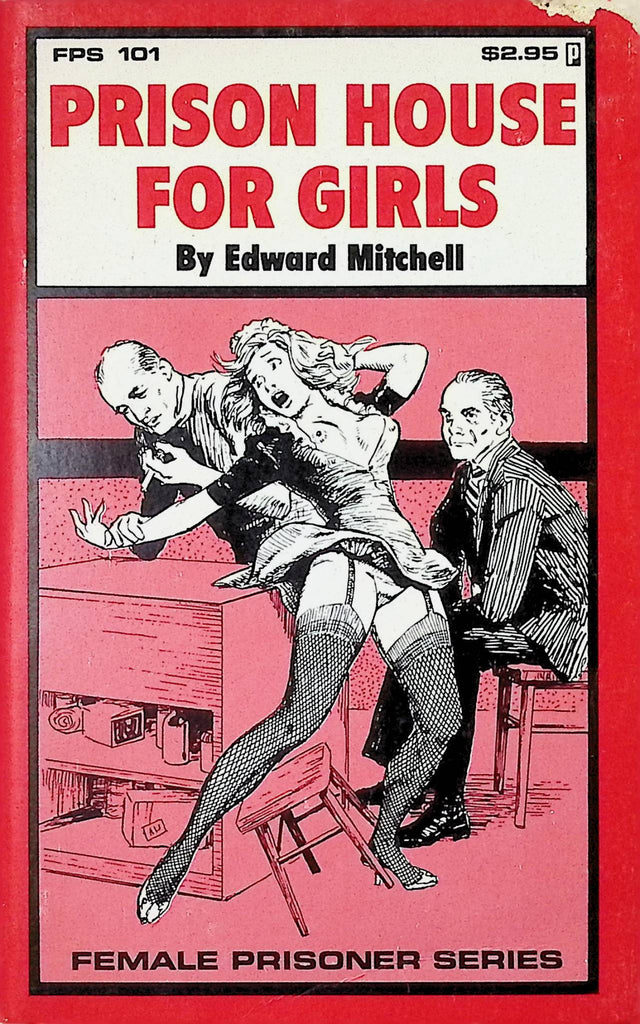 Prison House for Girls by Edward Mitchell FPS101 Female Prisoner Series 1978 Adult Paperback Novel -111824AMP