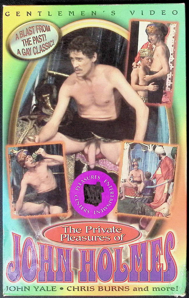 The Private Pleasures of John Holmes Chris Burns Gentlemen's Video Gay VHS 1983 092424JKVHS