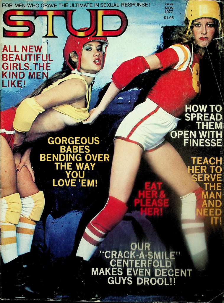 Stud Magazine   Eat Her & Please Her! / "Crack-A-Smile" Centerfold  November 1977    110725lm-p