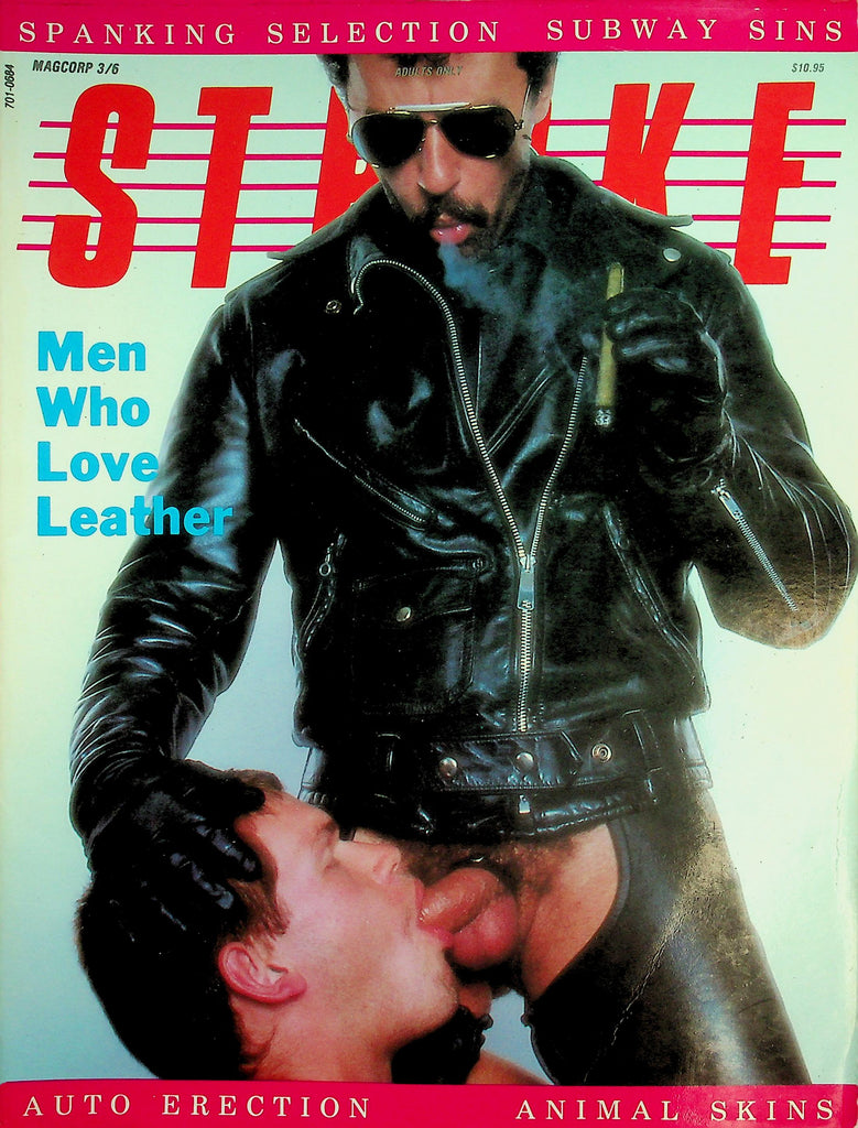 Stroke Gay Magazine  Men Who Love Leather / Subway Sins    vol.3 #6  1984  Magcorp   053126lmp-GSC