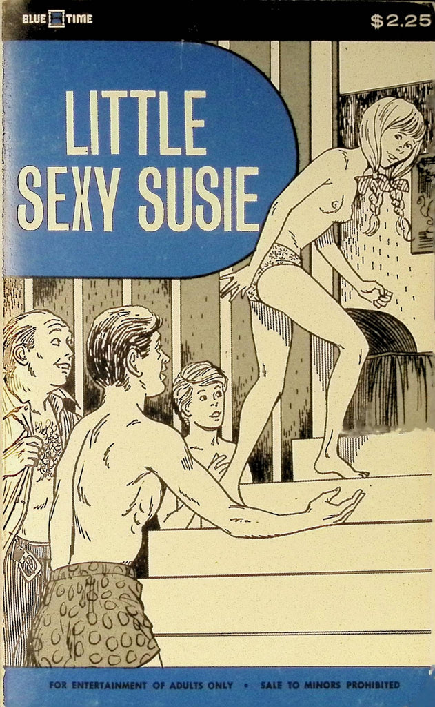 Sexy Susie by Roger Peet BT1013 Blue Time 1975 Adult Paperback Novel 090325AMP