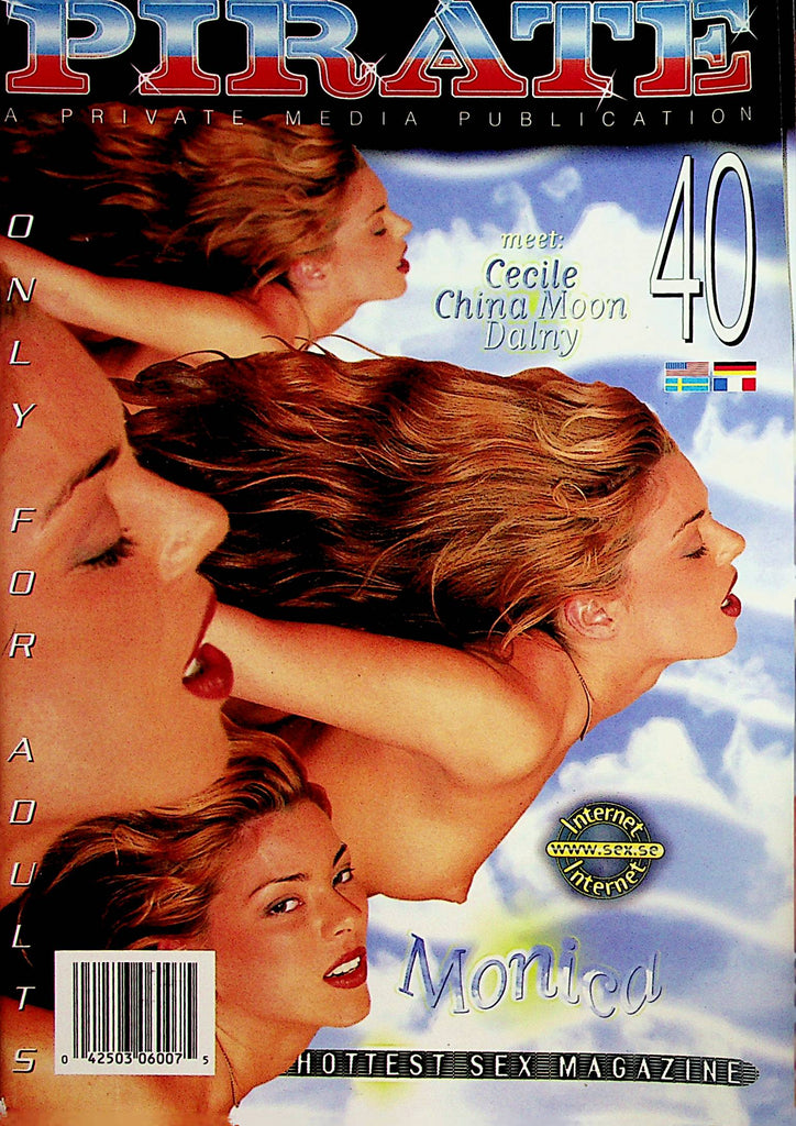 Pirate International Digest Magazine  Monica, Cecile, China Moon and Dalny  #40  1996      by Private    092123lm-p2