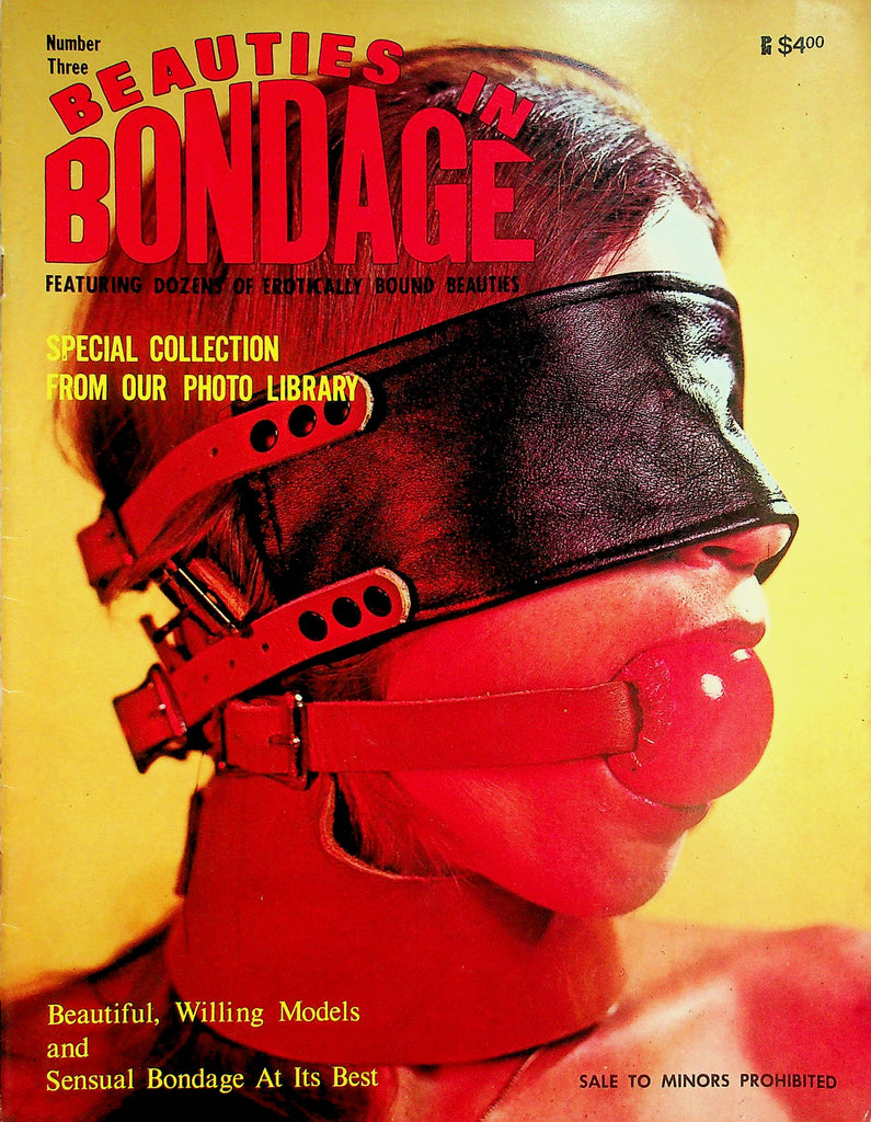 Beauties In Bondage Magazine   Erotically Bound Beauties / Sensual Bondage At Its Best  #3  1974 by HOM  051326lmp
