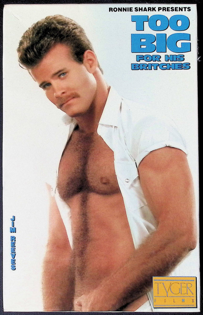 Too Big For His Britches Tyger Films Gay VHS 101824JKVHS2