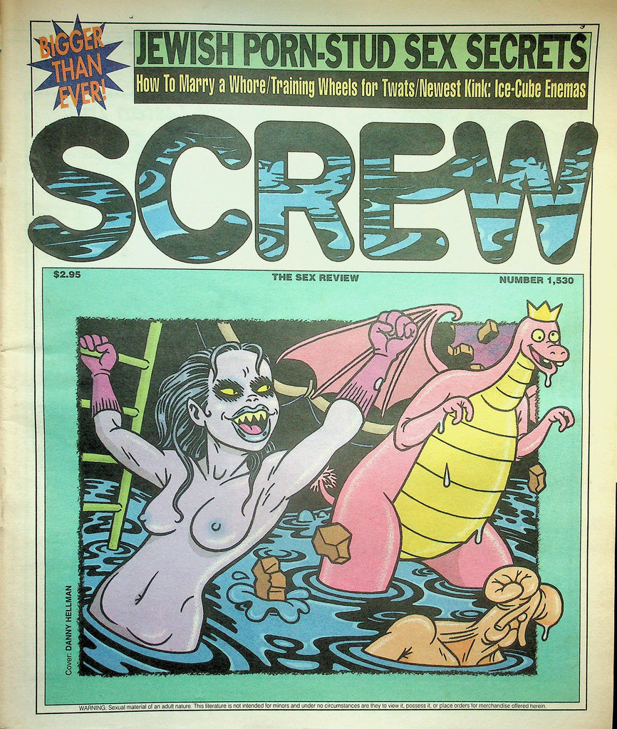 Screw Newspaper   Jewish Porn-Stud Sex Secrets  #1530  June 29, 1998   010526lmp