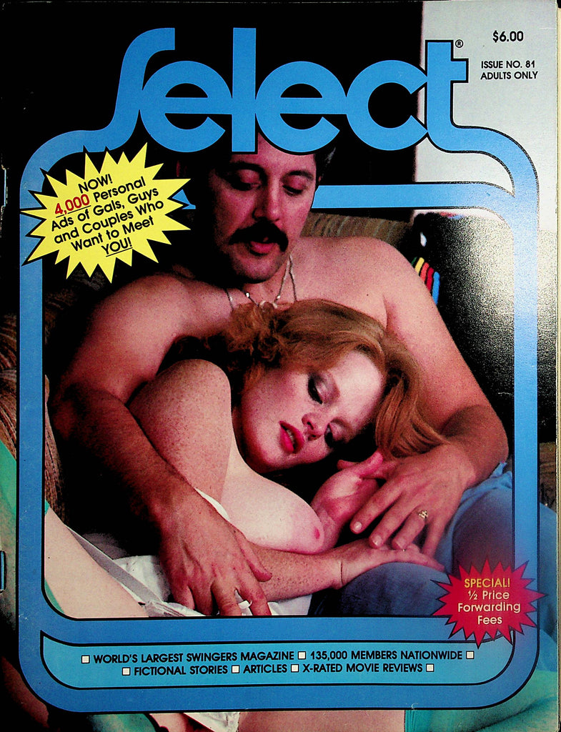 Select Contact Magazine Lisa De Leeuw Cover Only - Ads, Social Activities, Articles, Features , Humor  #81   1984  051424lm-p2