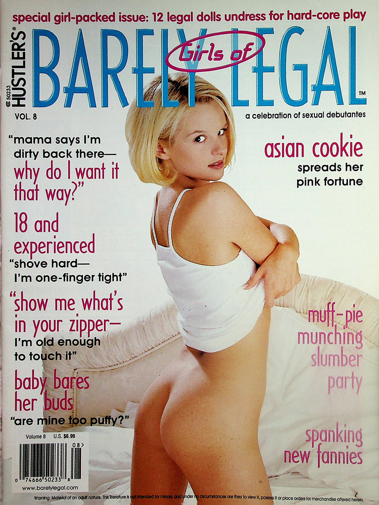 Hustler's Girls Of Barely Legal Magazine   Candy: Tasty Treat  vol.8  1998   031624lm-p2