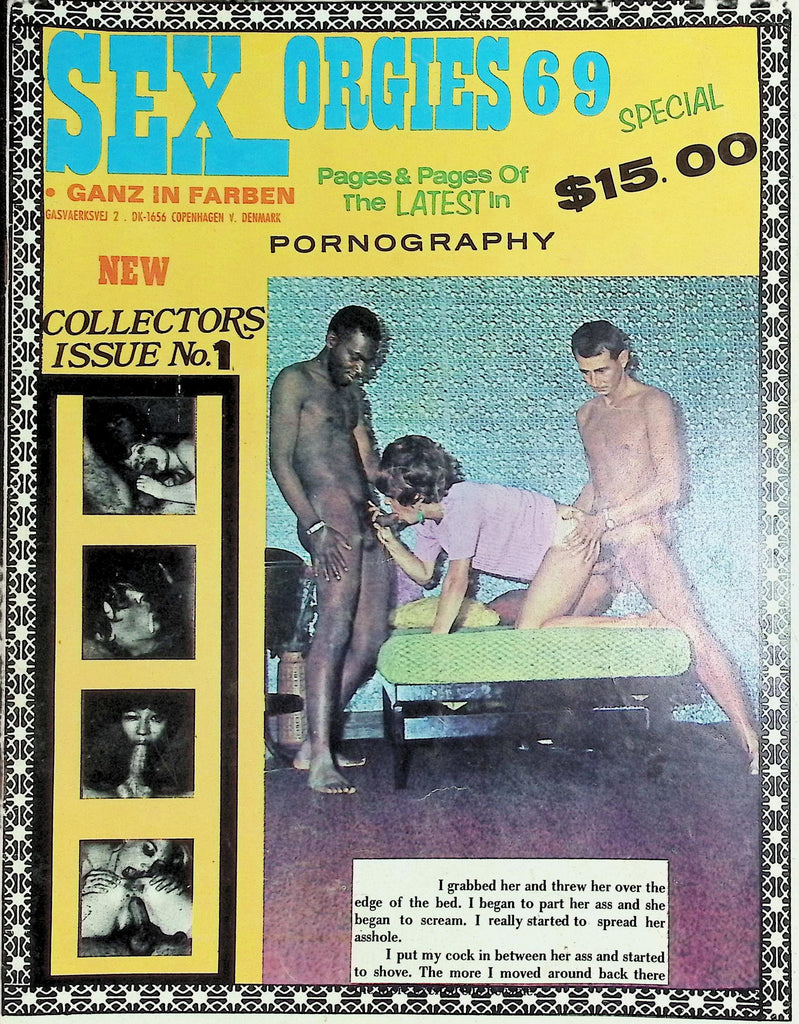 Sex Orgies 69 Magazine Pages of Pornography Collectors Ed #1 090426LLP