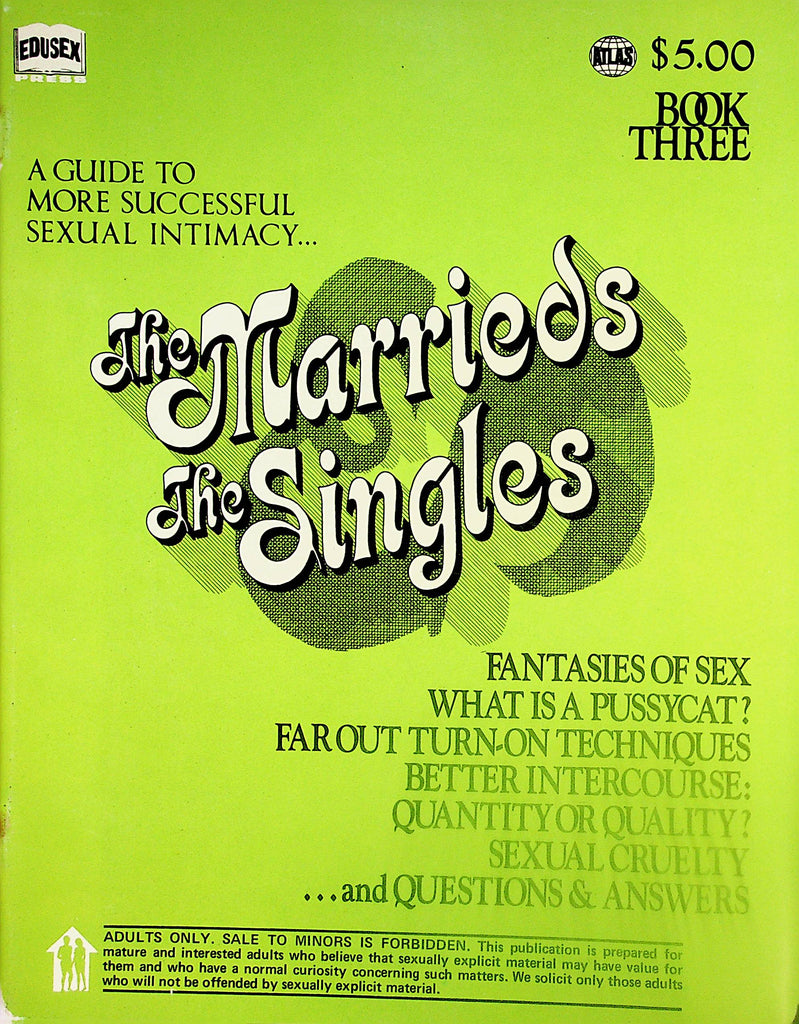 The Marrieds The Singles Guide To More Successful Sexual Intimacy   Book 3 1973    012824lm-p
