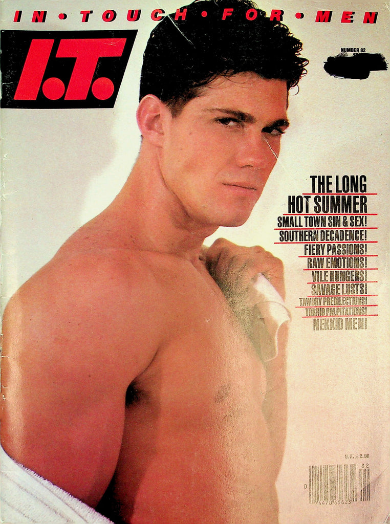 In Touch Gay Magazine  Cover Guy Bill Henson  #82 August 1983    011326lmp