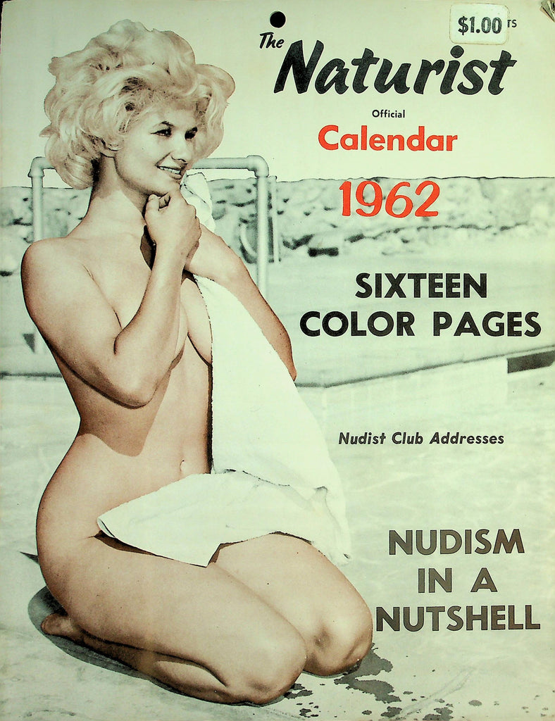 The Naturist Official 1962 Calendar   Nudism In A Nutshell / Club Addresses  070926lmp-GSC