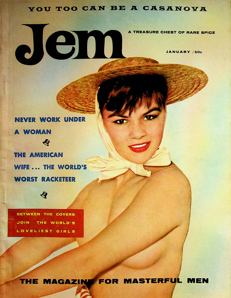 Jem Vintage Magazine  Donna Noble  January 1960's      042823lm-p