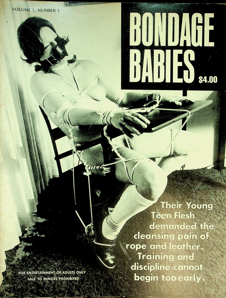 Bondage Girls Magazine  18+ Girls Special Sessions   vol.1 #1  1970's  062026lmp-GSC