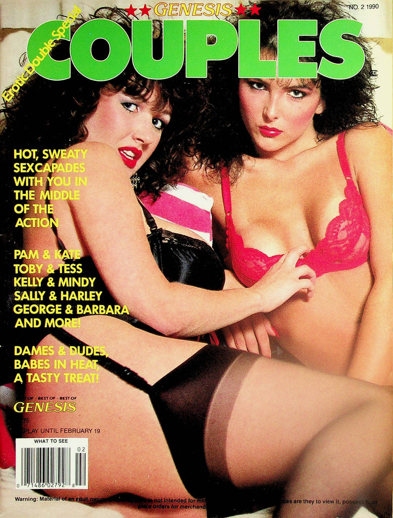 Genesis Couples Magazine  Cover Girls Selena & Betty6 Sue  #2 1990  Erotic Double Special   051225lm-p2