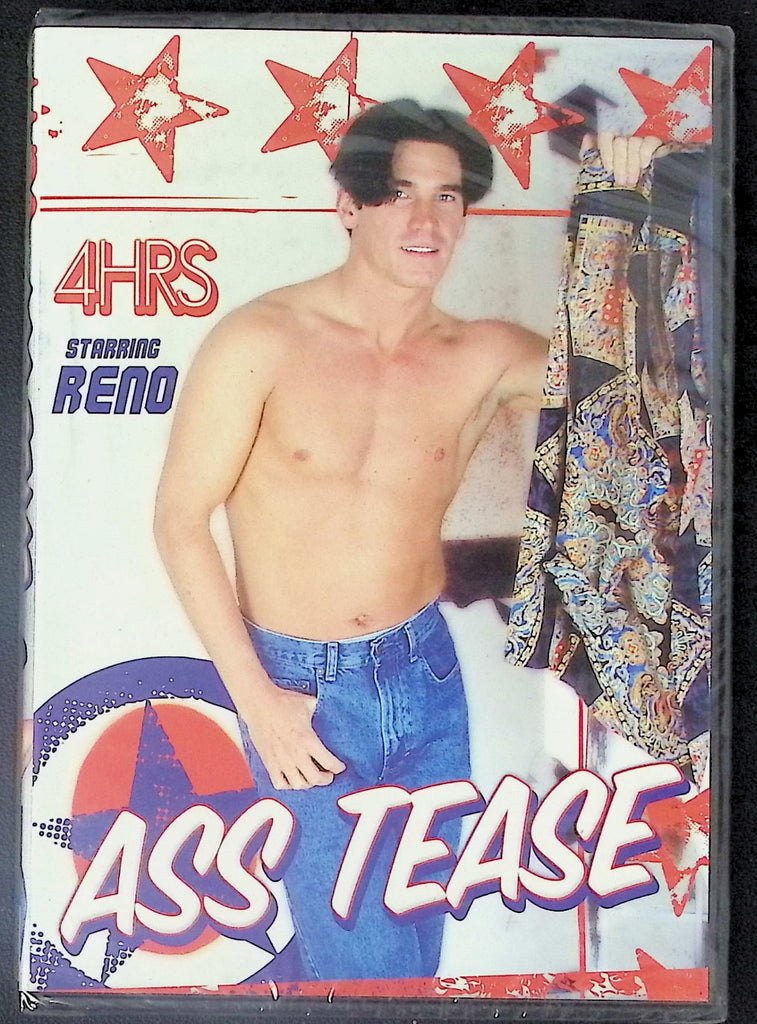 Ass Tease w/ Reno Four Hour Gay DVD Sunshine Blue Men 092325AKDVD