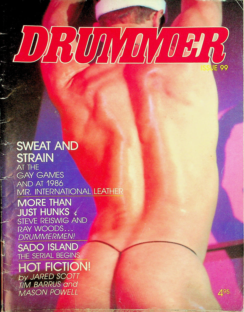 Drummer Gay Magazine  Steve Reiswig & Ray Woods  #99  1986   011626lmp