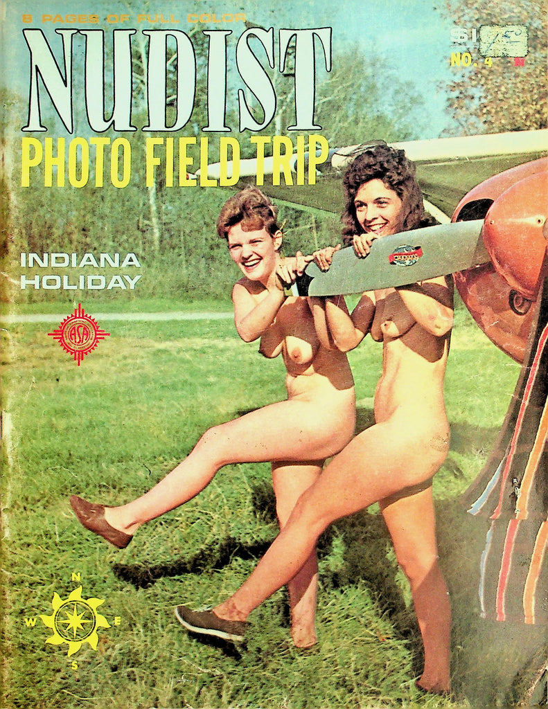 Nudist Photo Field Trip Magazine  Indiana Holiday #4  1963    032226lmp