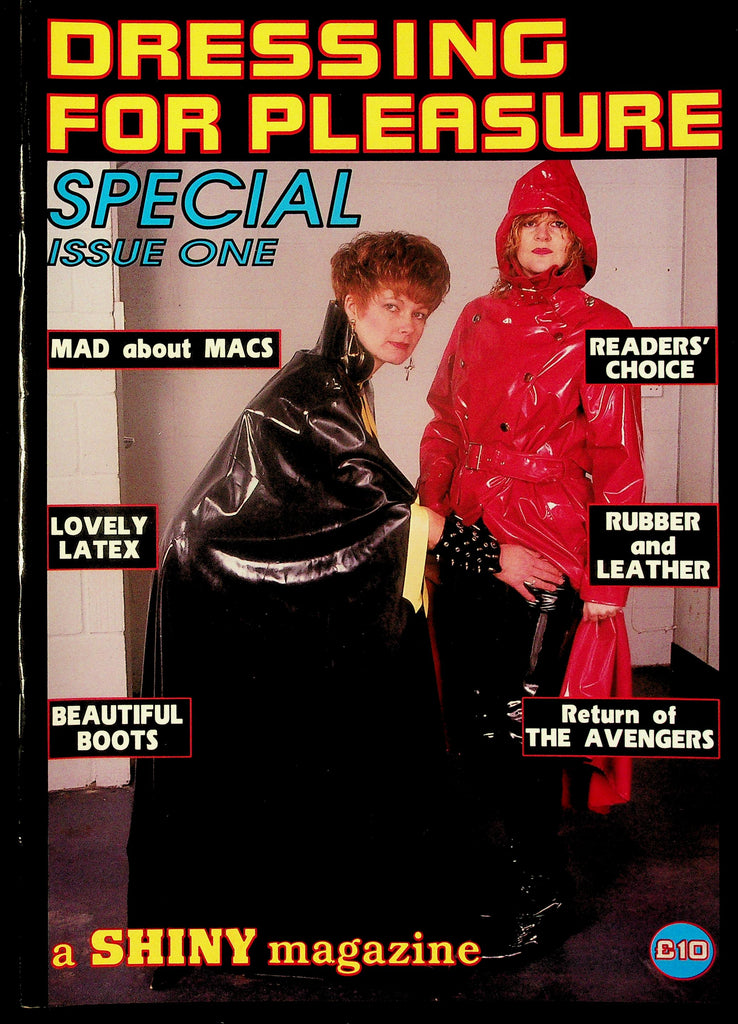 Dressing For Pleasure Adult Fetish Magazine No. 1 1980s/1990s Rubber & Latex 082726hrp-66