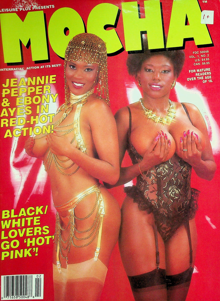 Mocha Magazine  Jeannie Pepper & Ebony Ayes  vol.1 #2  1988  100826lmp-GSC