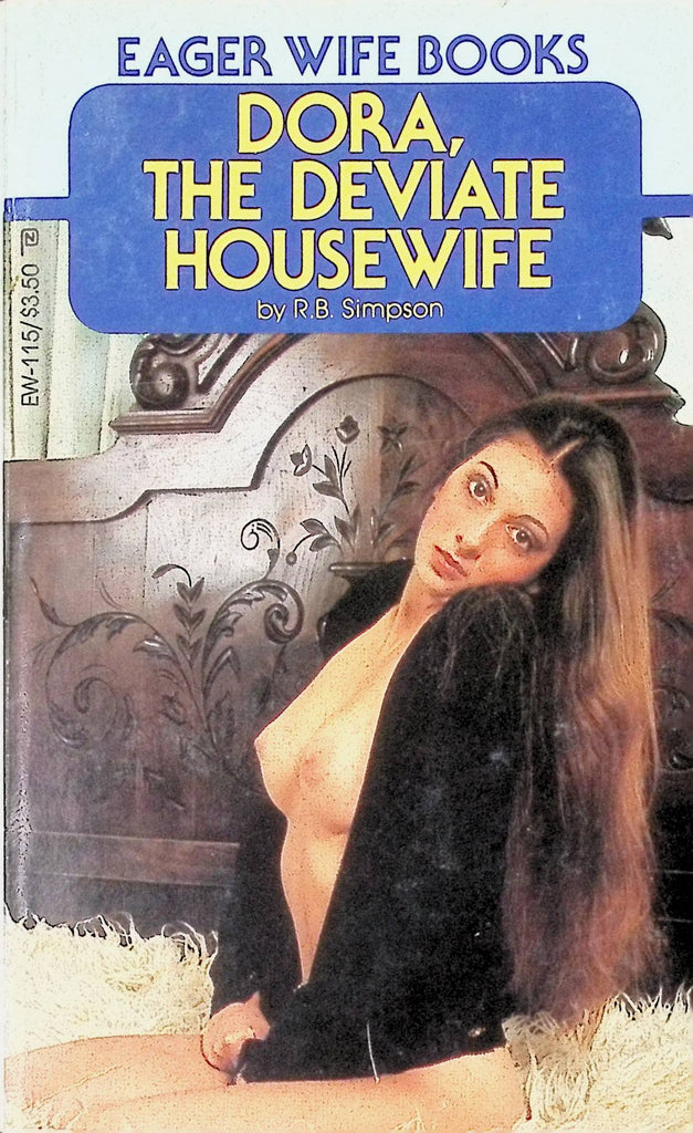 Dora, The Deviate Housewife by RB Simpson 1982 EW-115 Eager Wife Books Adult Paperback Novel-081324AMP