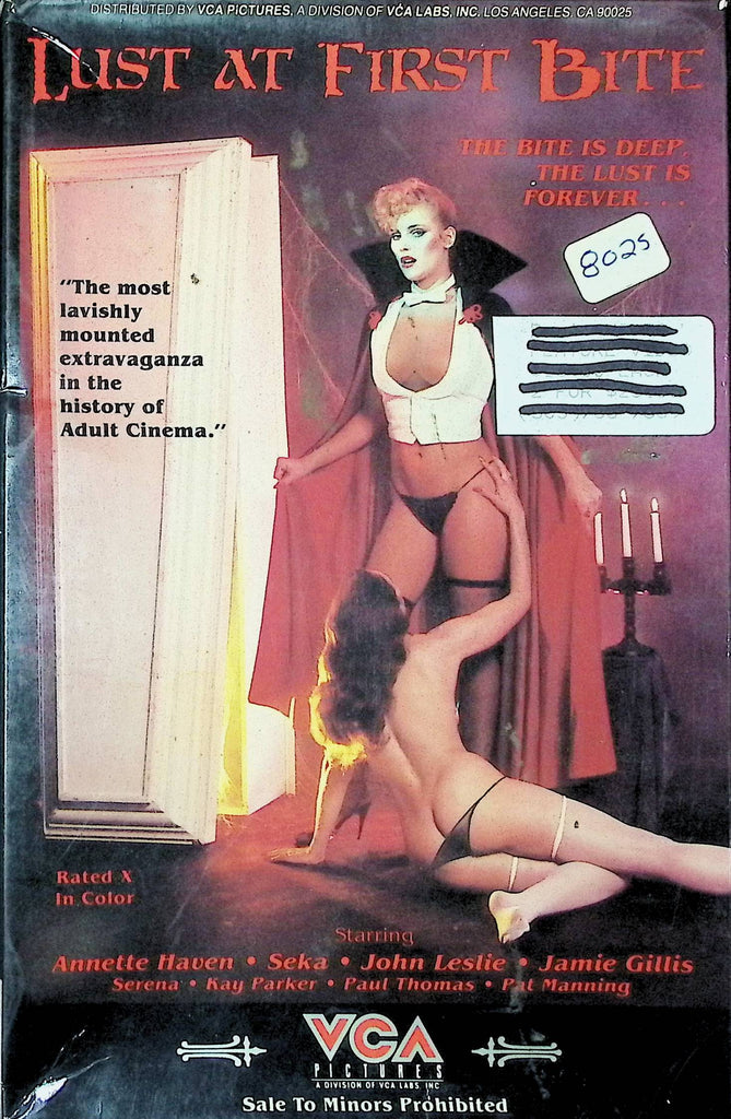 Lust At First Bite VCA Pictures VHS 1982 Annette Haven Seka 040825DMVHS