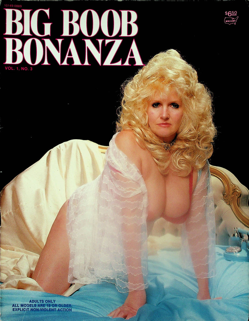 Big Boob Bonanza Magazine  Covergirl Helen vol.1 #3  1989 Magcorp    101425lm-p