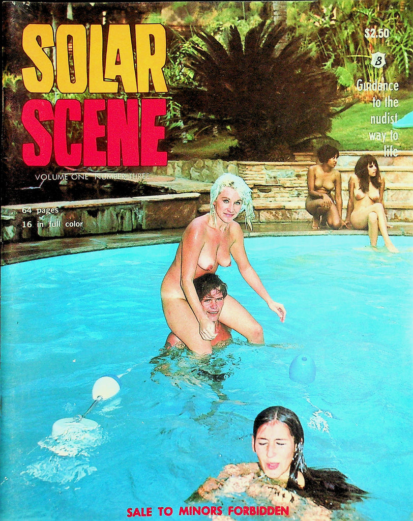 Solar Scene Nudist Magazine   Nudist Way Of Life  vol.1 #3  1960's-70's     060226lmp-GSC