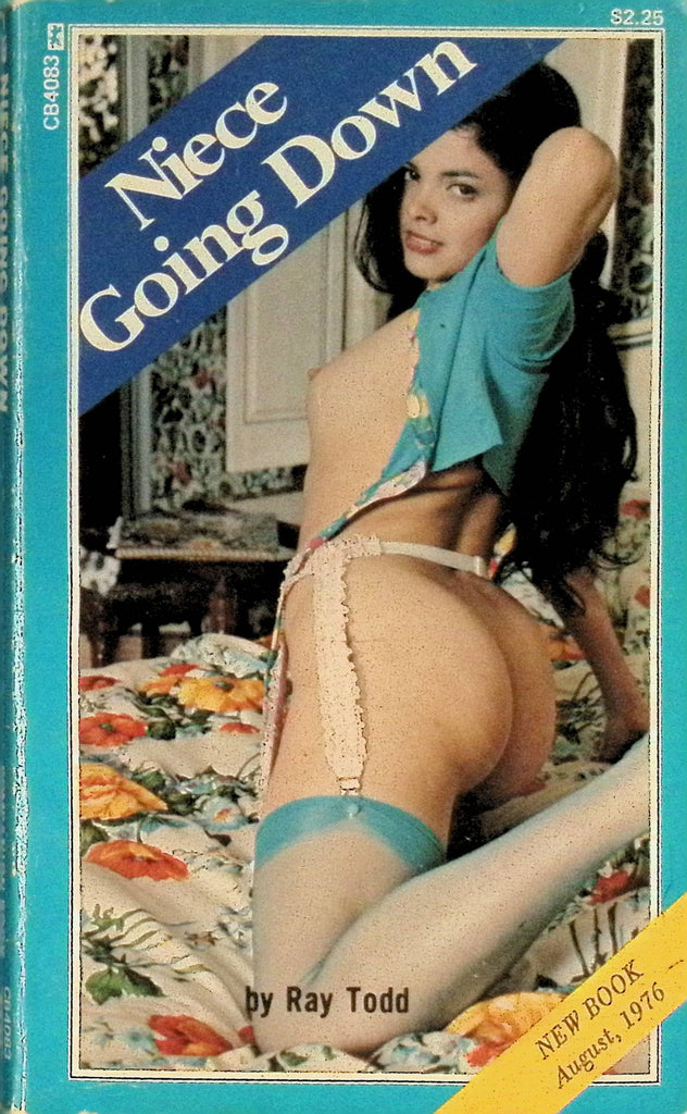 Niece Going Down by Ray Todd August 1976 CB4083 Greenleaf Classics Adult Paperback Novel 072125AMP