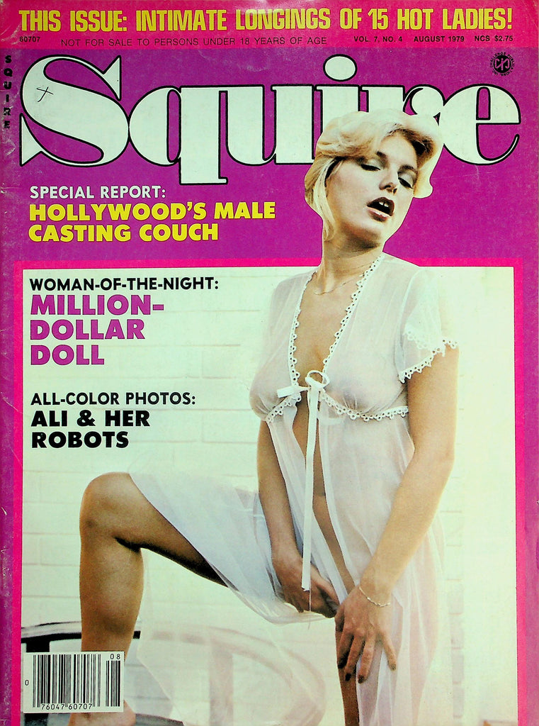 Squire Magazine  Cover/ Centerfold Girl Lori  / Ali & Her Robots  August 1979      020926lmp
