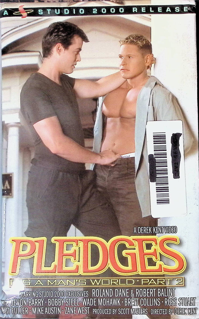 Pledges It's A Man's World Part 2 Studio 2000 Gay VHS 2002 101824JKVHS3