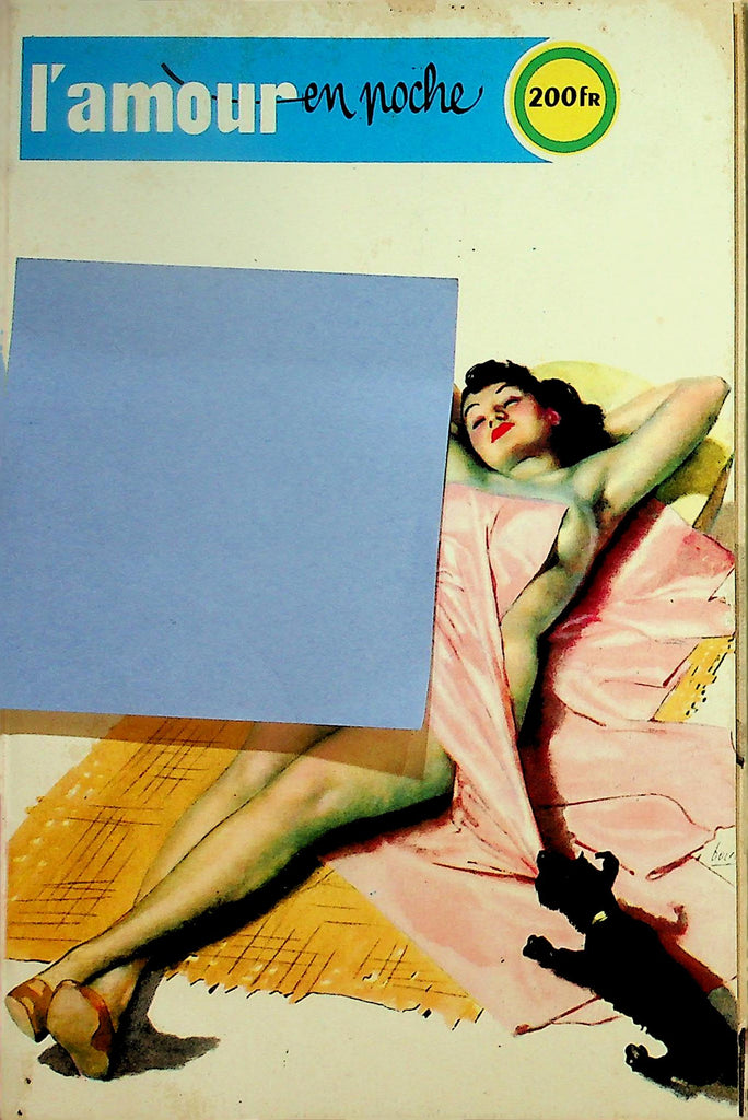 l'amour en poche (Love In Your Pocket) French International Digest  Beautiful Girls, Legs, Stockings, and More!  1950's White Copy   093026lmp-GSC
