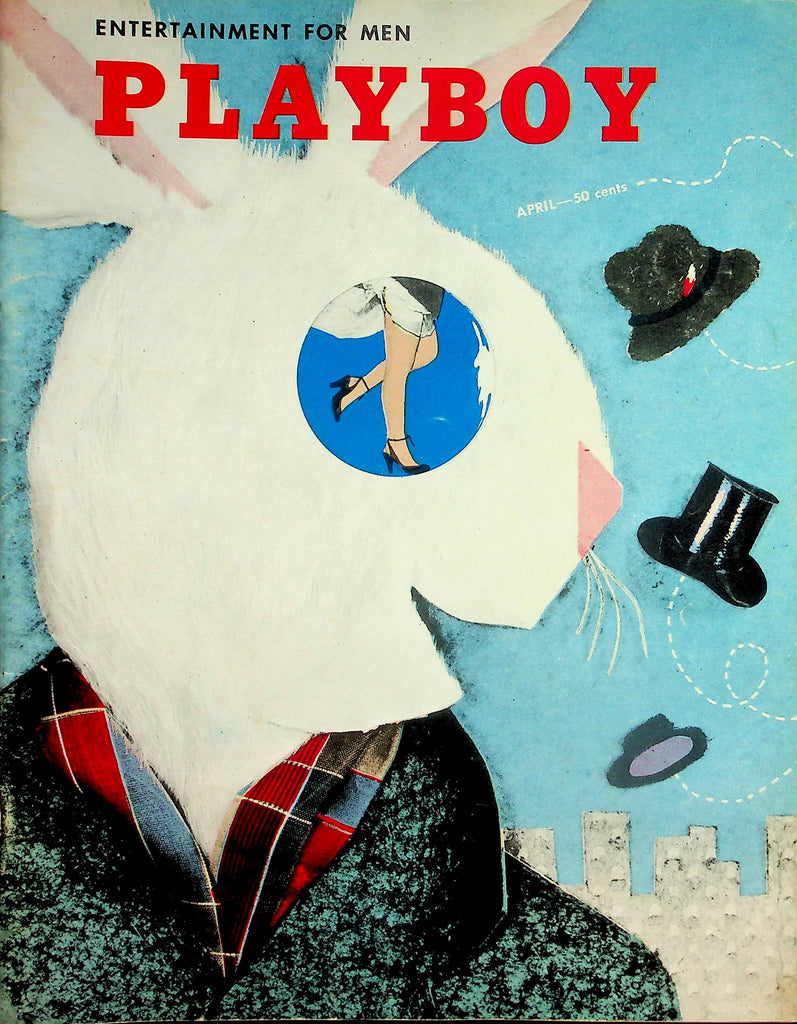 Playboy Magazine  w/CF  vol.1 #5  April 1954   041526lmp