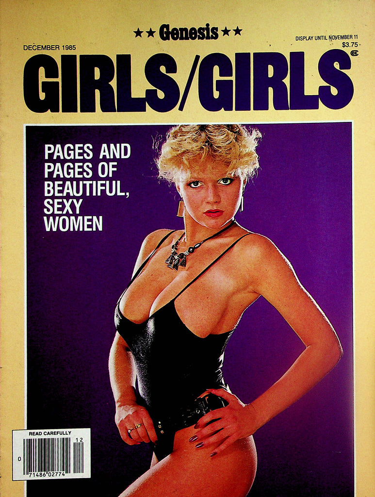 Genesis Girls/Girls Magazine  Beautiful Sexy Women  December 1985   020624lm-p