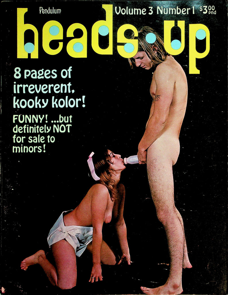 Heads Up Magazine  A Corny-Copia Of Maaadd Sex  vol.3 #1  1971   091826lmp-GSC