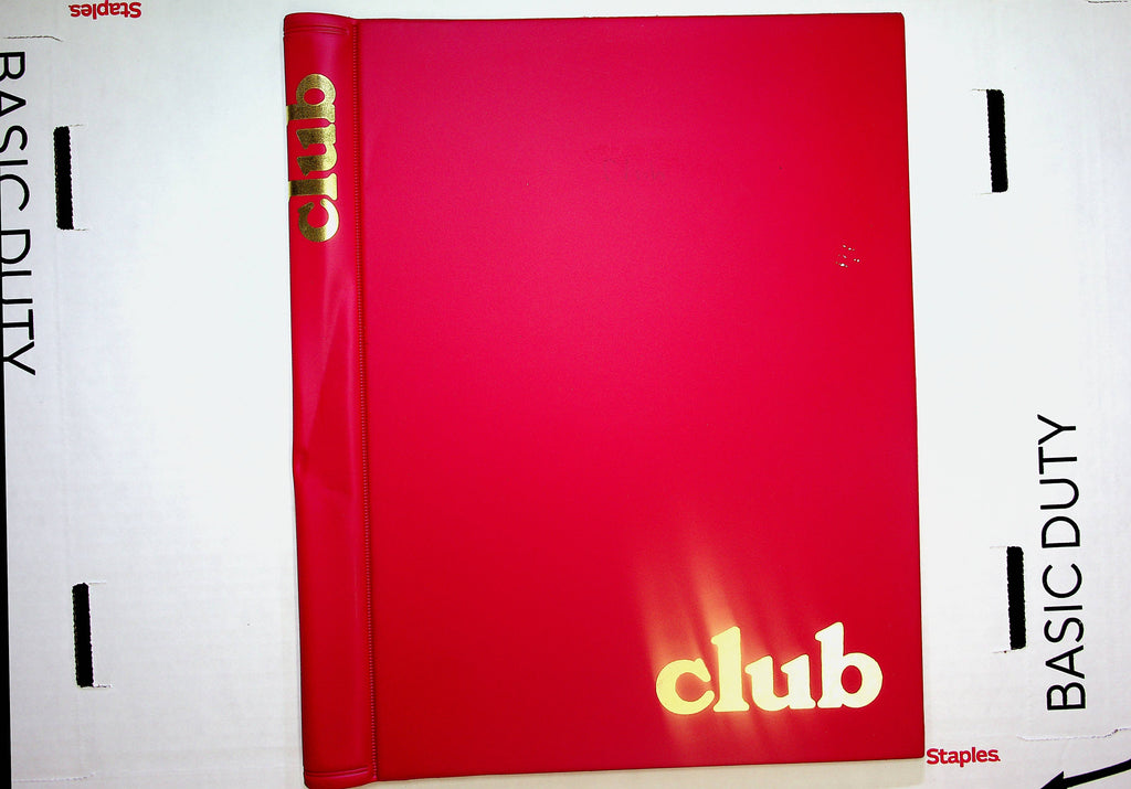 Club Binder To Store Your Magazines!    112024lm-p