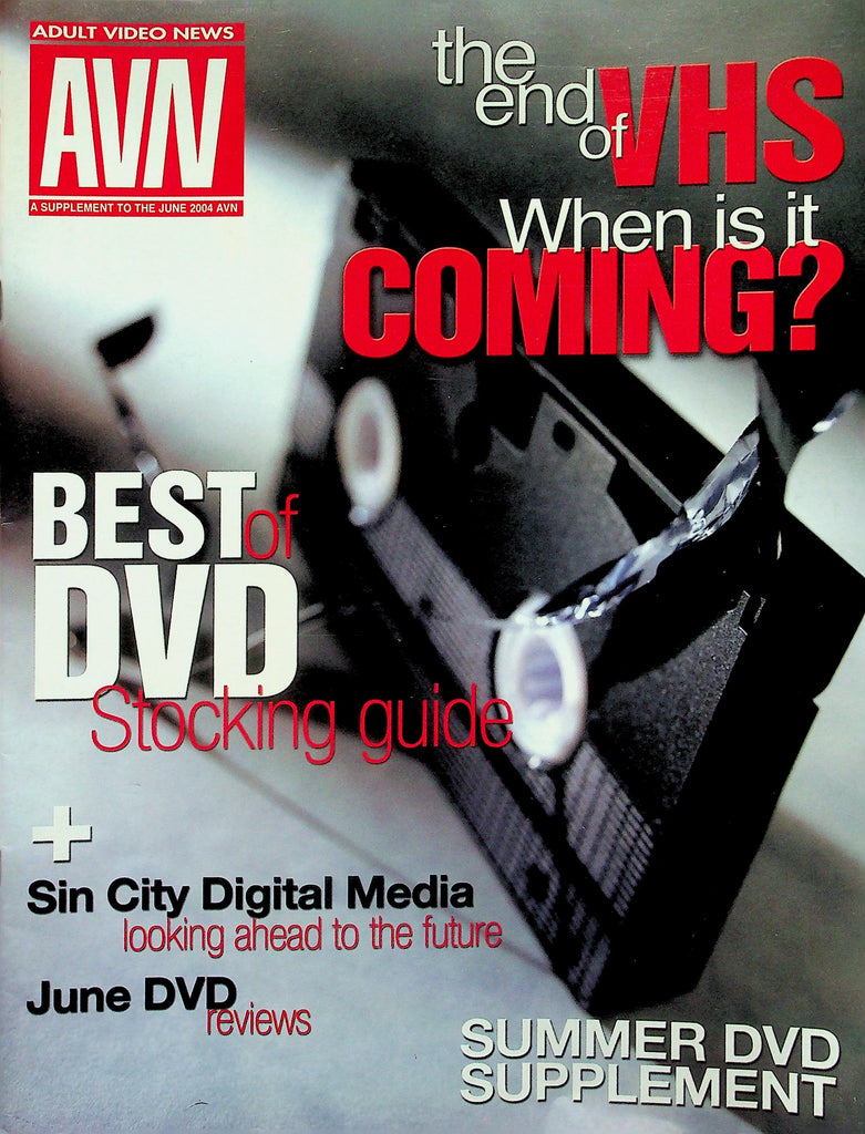 AVN Adult Video New Supplement Magazine  Best Of DVD Stocking Guide  June 2004    011026lmp
