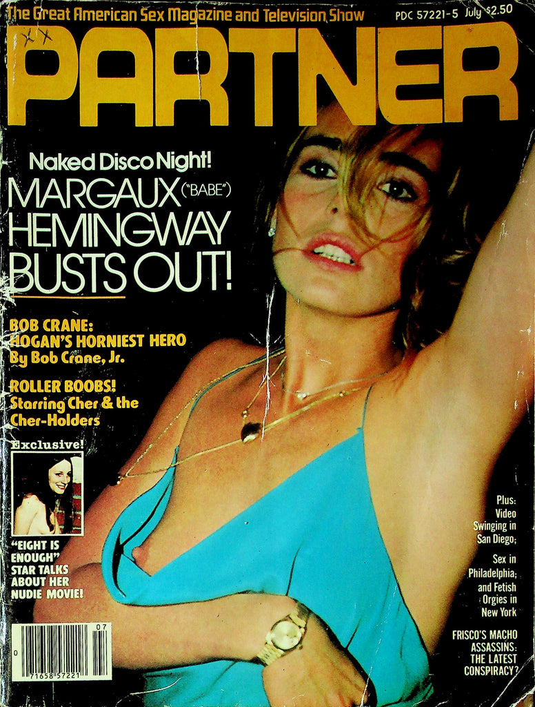 CLEARANCE Partner Magazine Ft. Margaux Hemingway & Bob Crane July 1979 081225RP-