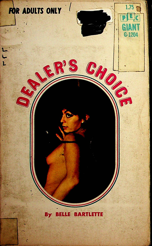 Dealer's Choice Adult Novel by Belle Bartlette  1970    070823lm-p2