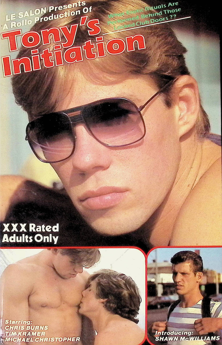 Tony Rollo Tony's Initiation Rollo Productions Gay VHS 1983 100824JKVHS – Mr-Magazine