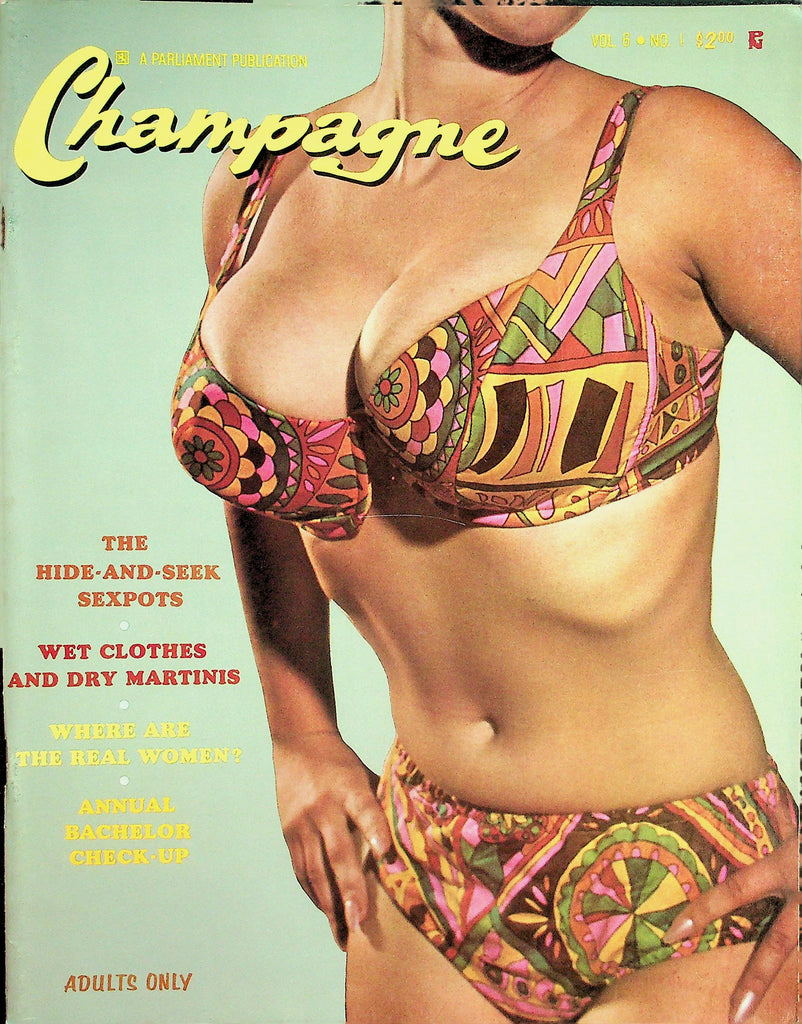 Champagne Magazine  The Hide-And-Seek Sexpots  vol.6 #1  1968  Parliament    073126lmp-GSC